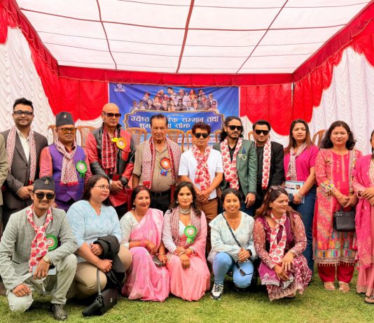 Kumar Basnet Leads Special Recognition Program Celebrating Art, Culture, and Social Service