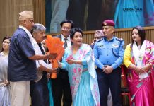 Five Artists Honored at Nepal Former Police Artists Association Ceremony